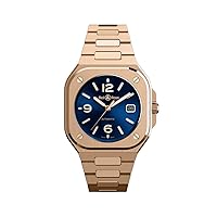 Bell & Ross BR 05 Rose Gold with Dark Electric Blue Dial Automatic Watch BR05A-BLU-PG/SPG