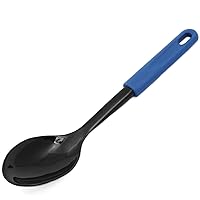 Chef Craft Basic Nylon Basting Spoon, 11.5 inch, Blue/Black