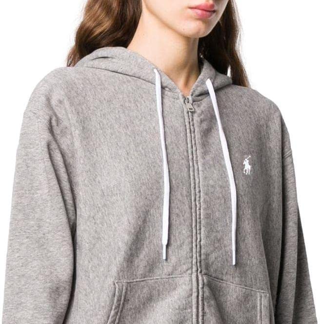 Aprender acerca 53+ imagen polo ralph lauren fleece full-zip hoodie women’s