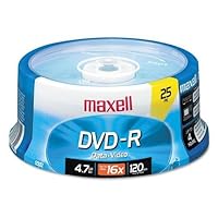 DVD-R Discs, 4.7GB, 16x, Spindle, Gold, 25/Pack