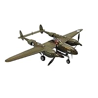Scale Model Airplane 1:72 Scale for AA36615 P-38G 194 Fighter Diecasts Collectible Aircraft Model Metal Miniatures Model Plane Plane Set Air Force