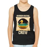 Rubber Duckie Kids' Jersey Tank - Retro Vintage Sleeveless T-Shirt - Cute Kids' Tank Top