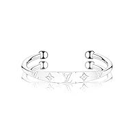 Louis Vuitton M00512 Monogram Beads Bracelet , Silver, One Size