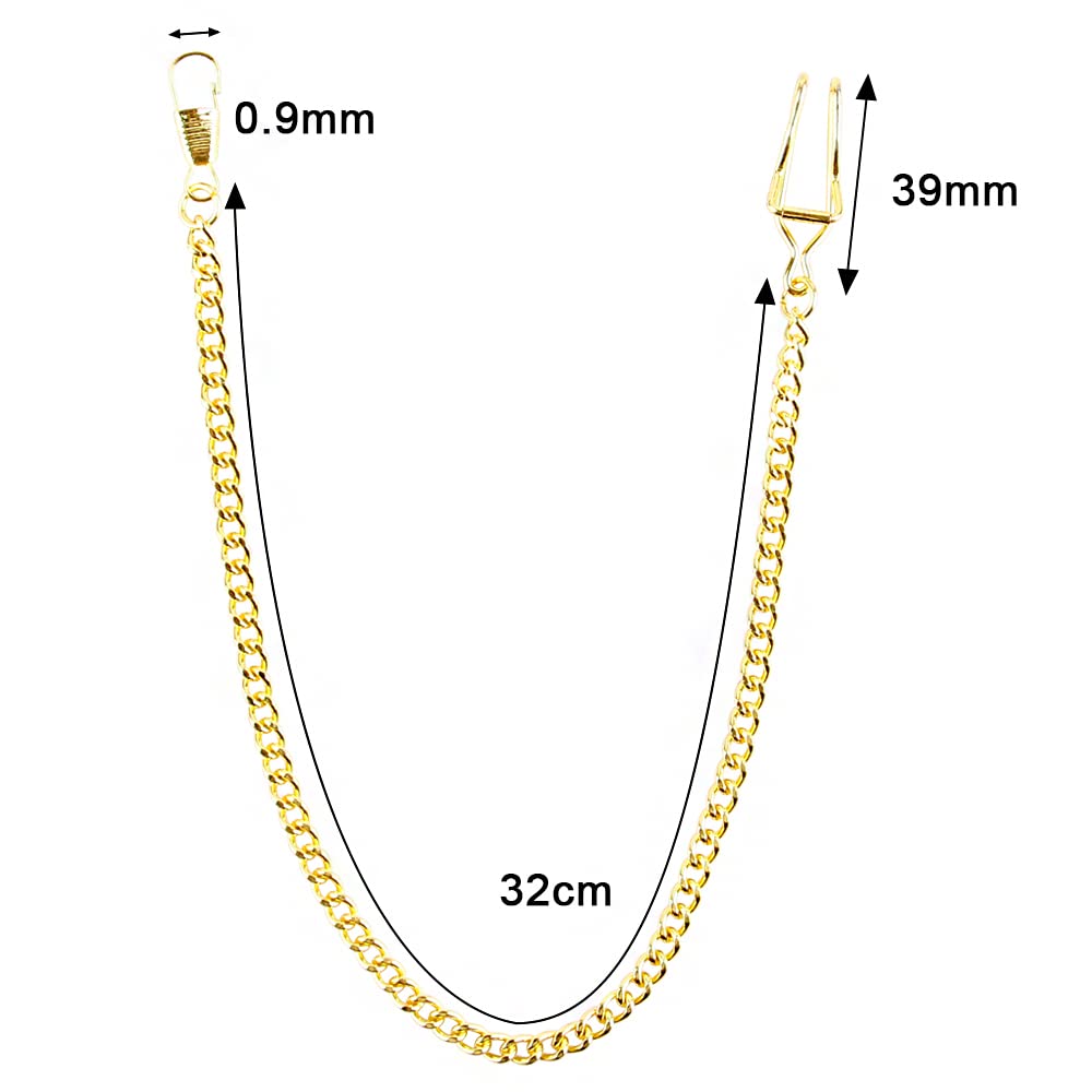 Pocket Watch Chain Bracelet 14.7