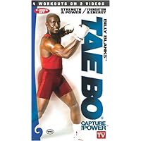 Billy Blanks - Tae Bo: Capture the Power 2Pk VHS Billy Blanks - Tae Bo: Capture the Power 2Pk VHS VHS Tape DVD