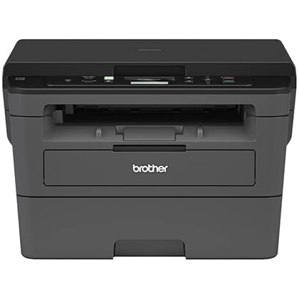 Brother Compact Monochrome Laser Printer, HLL2390DW, Convenient Flatbed Copy & Scan, Wireless Printing, Duplex Two-Sided Printing, Amazon Dash Replenishment Enabled