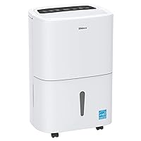 Shinco 7,000 Sq.Ft Energy Star Dehumidifier with Pump, Ideal for Large Industrial Rooms and Home Basements, Efficient Moisture Removal and Humidity Control, 1.85 Gallons Water Tank