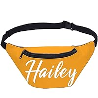 Personalized Name Fanny Pack with Adjustable Belt Festival Traveling Waist Bag for Women & Men