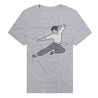 Popfunk Official Bruce Lee Adult Unisex Classic Ring-Spun T-Shirt Collection