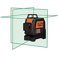 93CPLG Compact Self-Leveling Laser Level, Bright Green 360-Degree Laser Planes, Rechargeable, Magnetic Mount