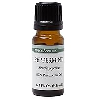 LorAnn Peppermint Oil (100% Pure Food Grade), 1/3 ounce Dropper Bottle