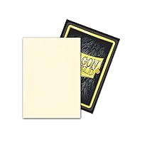 Dragon Shield Sleeves – Sleeves: Dragon Shield Matte Dual Valor (Ivory) 100 CT - MTG Card Sleeves are Smooth & Tough - Compatible with Pokemon & Magic The Gathering Cards