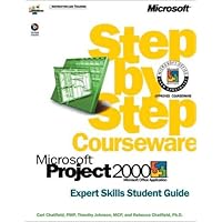 Microsoft Project 2000 Step by Step Courseware Expert Skills Class Pack (Step by Step (Microsoft)) Microsoft Project 2000 Step by Step Courseware Expert Skills Class Pack (Step by Step (Microsoft)) Paperback