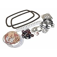 Engine Gasket Kit Set, Compatible with VW Bug 1963-1979 (1300cc-1600cc), Type 1 2 3, GHIA