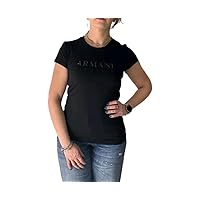 Emporio Armani Armani Exchange Women's Sparkle Logo Cotton T-Shirt