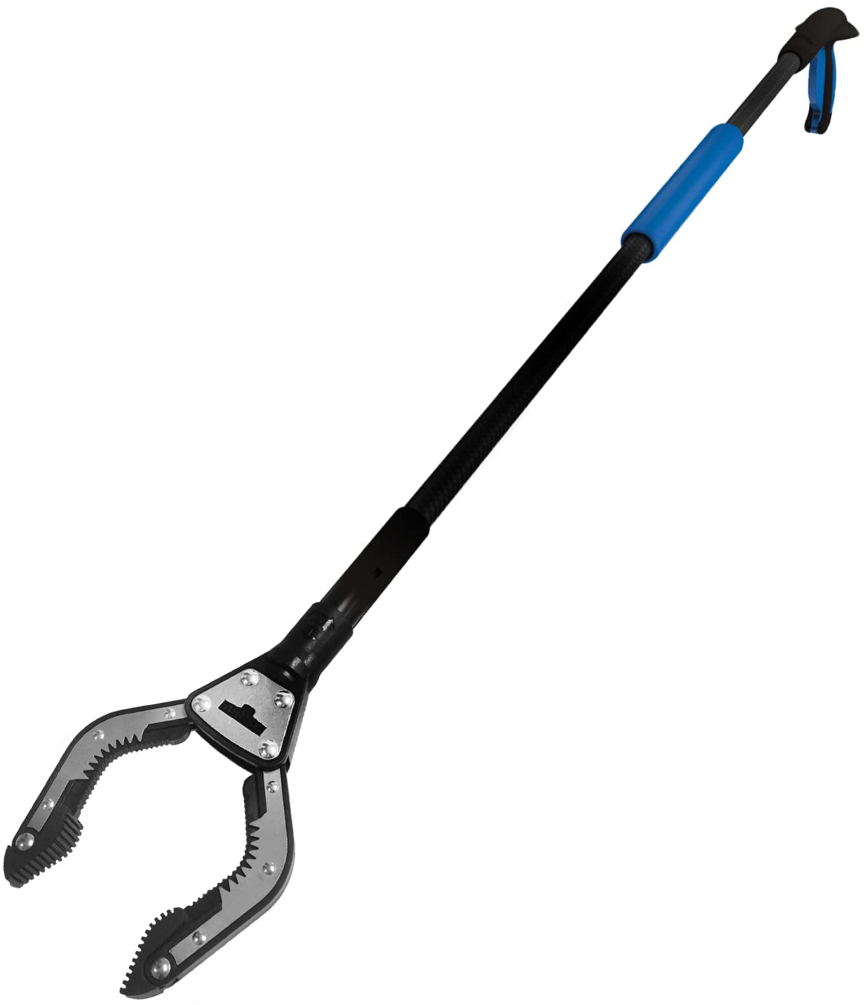 Unger Professional Rugged Reacher Heavy Duty Grabber Tool for Outdoor Cleaning and Trash Pickup, 42.5