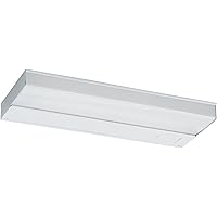 Sea Gull Lighting 4975BLE-15 Bath Vanity with White Diffuser Shades, White Finish