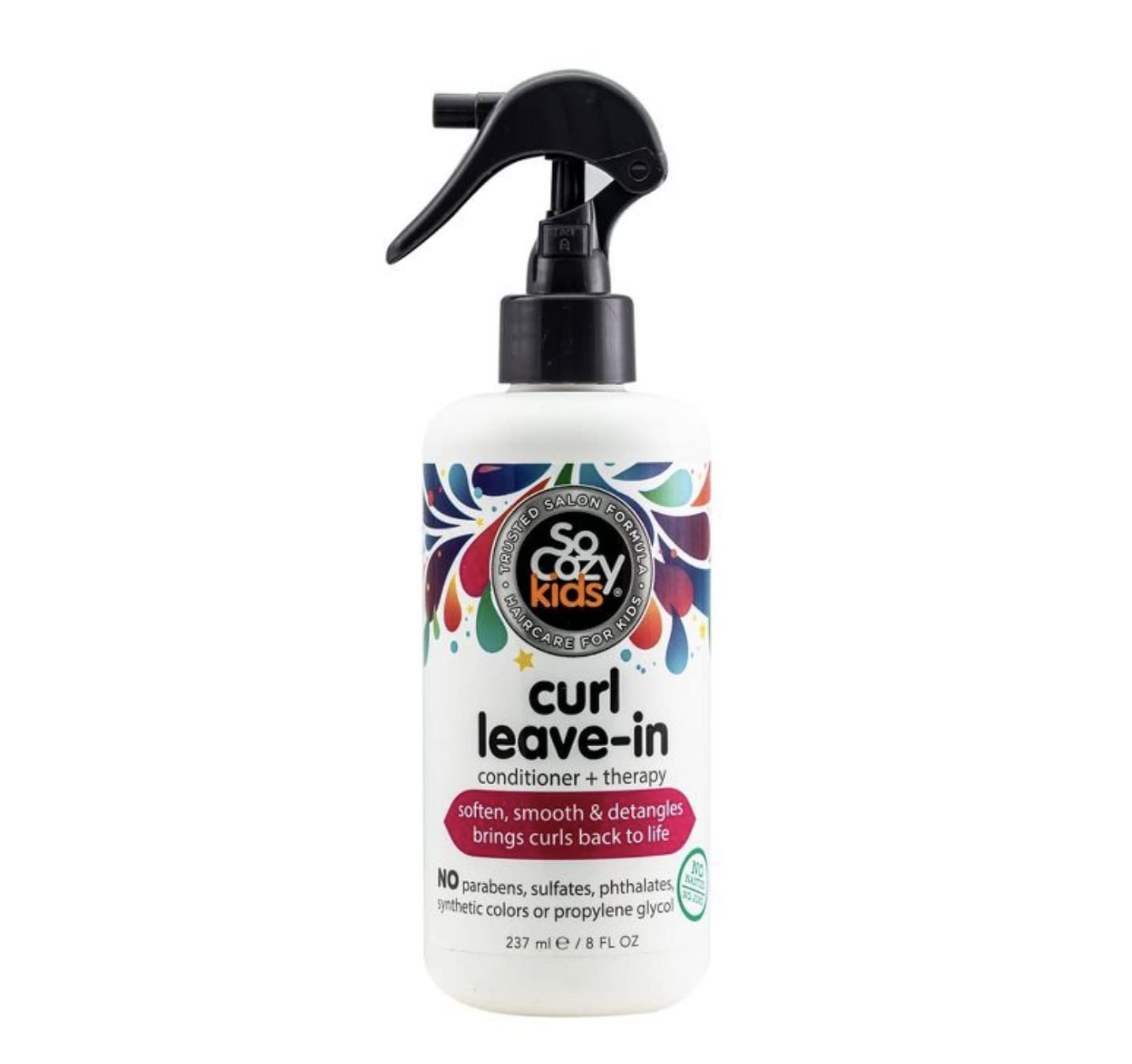 So Cozy Curl Volumizing Foam For Kids Hair, 6 Fl Oz & Curl Spray LeaveIn Conditioner, Olive Oil & Vitamin B5, Sweet-Pea, 8 Fl Oz & Curl Conditioner | For Kids Hair | Softens, 10.5 Fl Oz