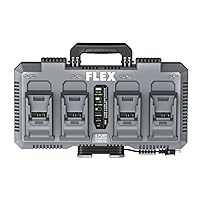 FLEX 24V 1120W 4-Port Simultaneous Lithium-Ion Battery Rapid Charger (280W Per Port) - FX0451-Z