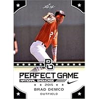 25-Count Lot BRAD DEMCO 2015 Leaf Perfect Game NIKE All-American Rookies