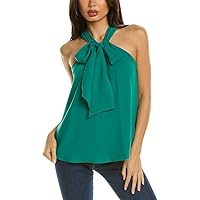 Trina Turk Women's Halter Top with Bow