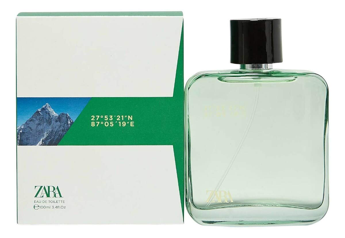Zara Men's Fragrance 27°53′21″N 87°05′19″E Limited Edition 100ml / 3.4 Fl. Oz