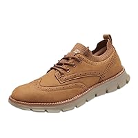 Mens Dress Shoes Business Sneakers Casual Shoes Brogue Oxford Shoes for Men