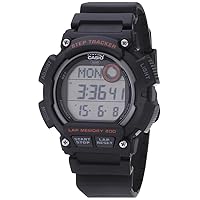 WS-2100H-1AVCF Men's Step Tracker Digital Watch