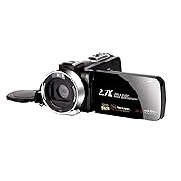 Video Camcorder 30MP Camcorder Video Camera with Touch Screen 16 X Streaming for Photography Video Digital Recorder Camera (Size : 16GB SD Card, Color : DV03-Standard)
