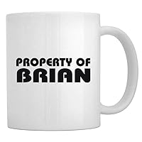 Property of Brian Bold Font Mug 11 ounces ceramic