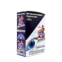 XXL Size Hemp Wraps 2 Count Per Sleeve Pack of 25 (Blueberry)