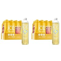Sparkling Ice Lemonade Variety Pack, Flavored Sparkling Water, Zero Sugar, with Vitamins and Antioxidants, 17 fl oz, 12 count (Berry Lemonade, Raspberry Lemonade, Peach Lemonade, Classic Lemonade)