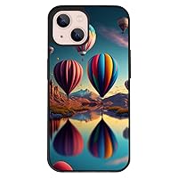 Hot Air Balloon Print iPhone 13 Case - Unique Items - Cool Art Gift Multicolor
