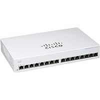 Cisco Business CBS110-16T Unmanaged Switch | 16 Port GE | Limited Lifetime Protection (CBS110-16T-NA)