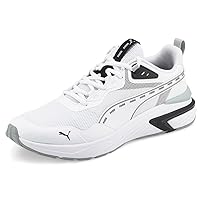 Puma Mens Supertec Signature Lace Up Sneakers Shoes Casual - White - Size 7 M