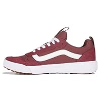 Vans Men Range Exp Suede Canvas Sneaker - Lace up Closure Style - Oxblood Red