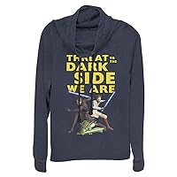 STAR WARS Clone Wars Threat We are Women's Long Sleeve Cowl Neck Pullover
