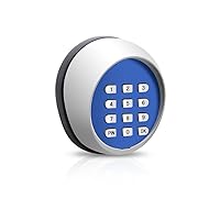 TKP3 Wireless Keypad Keyless Entry Keypad Digital Code Panel Security Control for Automatic Swing Sliding Gate Opener Garage Door Opener, Remote Operator Accessory for Outdoor Use
