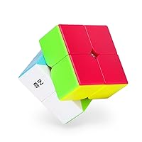 2x2 Speed Cube Stickerless Magic Cube 2