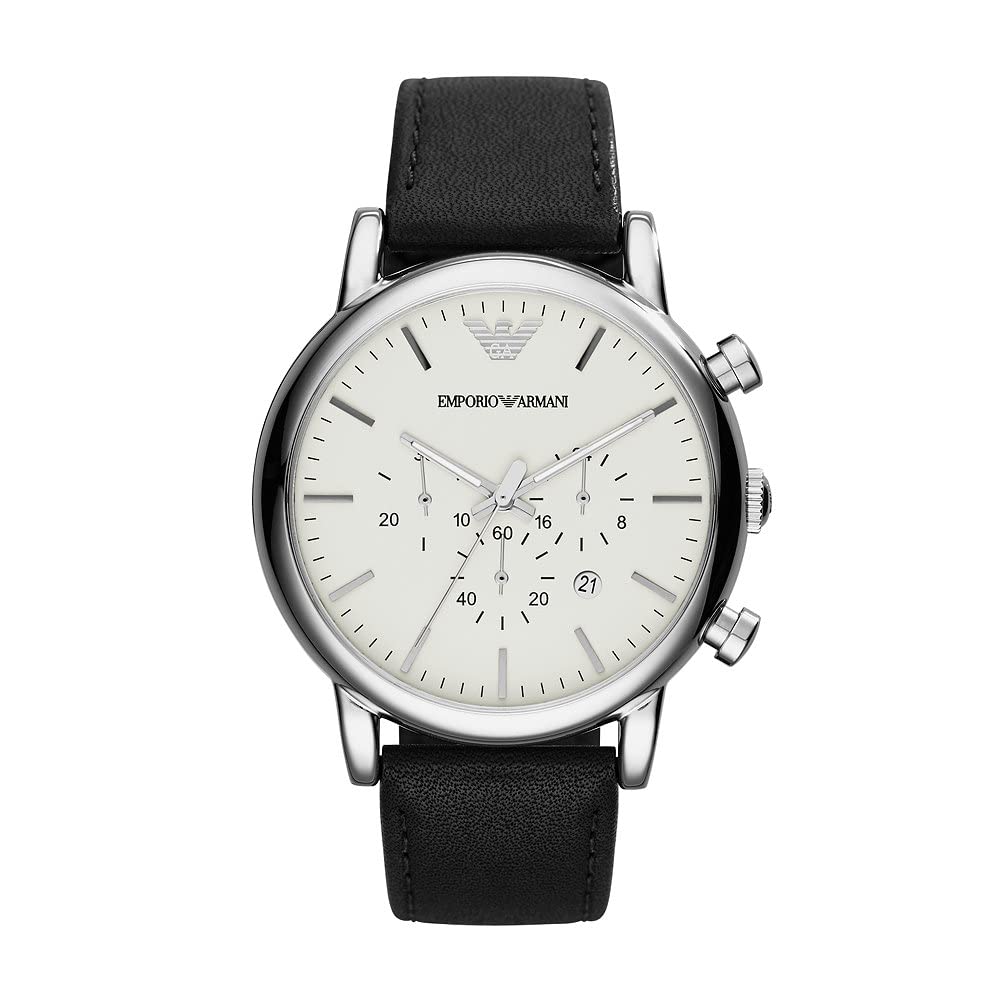 Emporio Armani Men's Chronograph Dress Watch With Quartz Movement