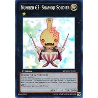 YU-GI-OH! - Number 63: Shamoji Soldier (NUMH-EN031) - Number Hunters - Unlimited Edition - Super Rare