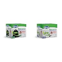 Mint-X 33 Gallon 90 Count Outdoor & 13 Gallon 120 Count Indoor Rodent Repellent Trash Bags with Mint-Flex Technology
