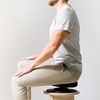 Seat Used for Any Chair for Balance, Posture, Ab and Core Exercise