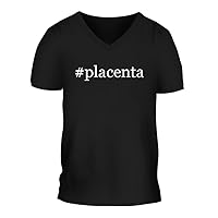 #placenta - A Nice Hashtag Men's Short Sleeve V-Neck T-Shirt Shirt