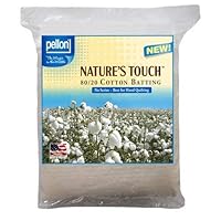 Pellon 80/20 Cotton/Poly No Scrim x 120 in Batting, Natural