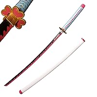 Demon Slayer Anime Swords Katana Shinazugawa Sanemi,Japanese Samurai C –  Sato Katana Forged