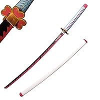 Demon Slayer Anime Swords Katana Shinazugawa Sanemi,Japanese Samurai C –  Sato Katana Forged