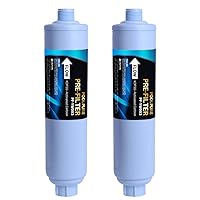 POOLPURE Garden Hose End Pre Filter for Pool, Hot Tub, Spa, Greatly Reduces Chlorine, Heavy Metals, Odor, Fits Any Standard 3/4