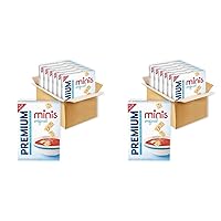 Premium Original Mini Saltine Crackers, 6-11 oz Boxes (Pack of 2)