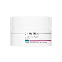 -CHRISTINA- Line Repair Glow Satin Smooth Night Cream - For Fat Combination Normal Skin 50ml / 1.7 fl.oz